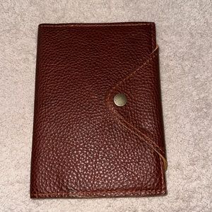 Medium Nutmeg Leather Snap Journal Portland Leather Goods